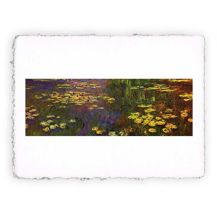 Print of Claude Monet - Water Lilies IV