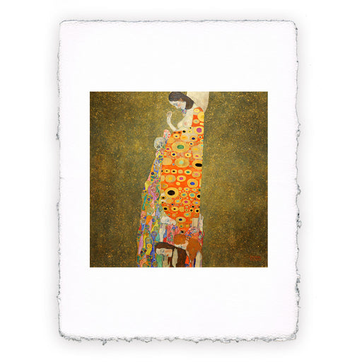 Stampa Pitteikon di Gustav Klimt - Speranza II del 1907-1908