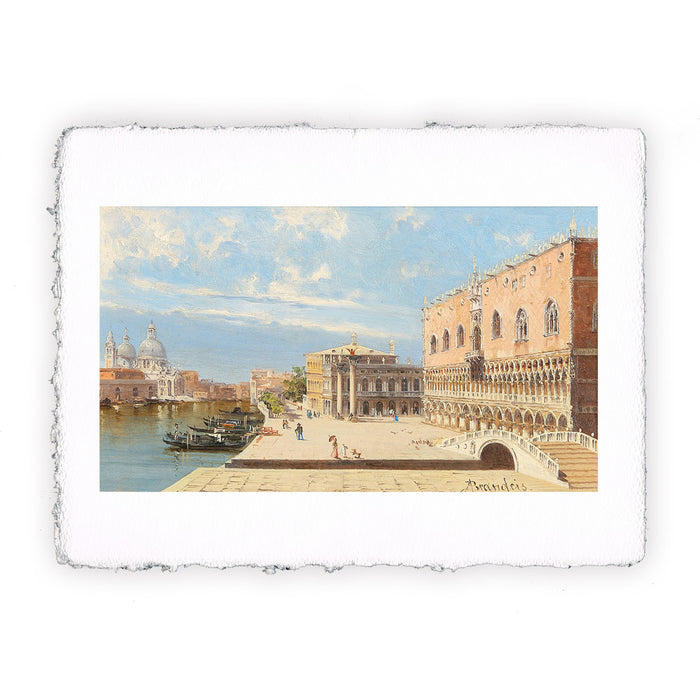 Stampa Pitteikon di Antonietta Brandeis - Palazzo ducale a Venezia