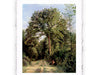 Stampa di Camille Corot - Ingresso nel bosco a Ville d'Avray