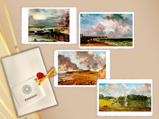 "Le nuvole" di Constable - Cofanetto regalo di 4 stampe d'arte Miniartprint