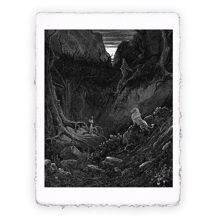 Stampe di Gustave Doré - Inferno canto 01 - 3