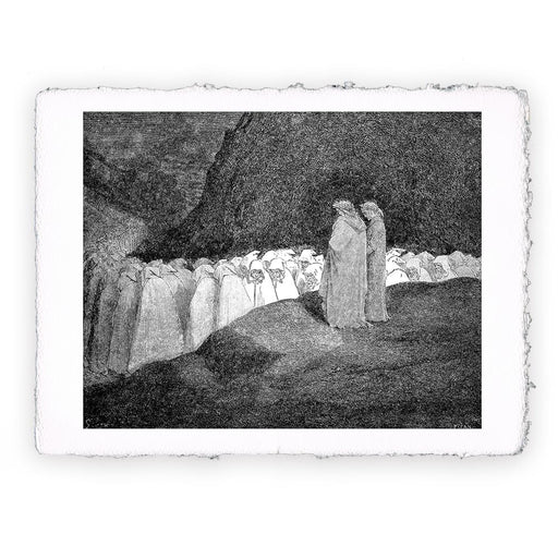 Stampa di Gustave Doré - Inferno canto 23 - 1