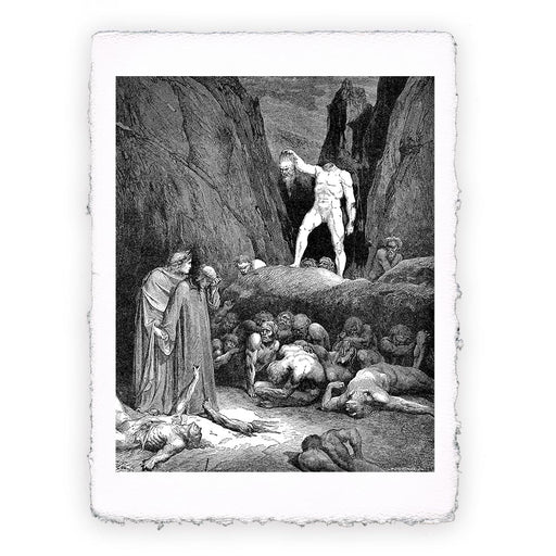 Stampa di Gustave Doré - Inferno canto 28 - 2