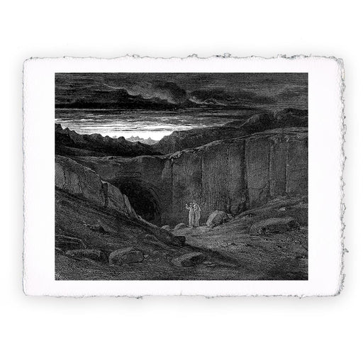 Stampa di Gustave Doré - Inferno canto 03 - 1