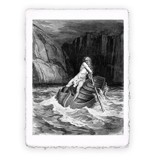 Stampa di Gustave Doré - Inferno canto 03 - 3