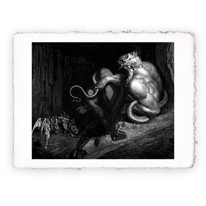Stampa di Gustave Doré - Inferno canto 05 - 2