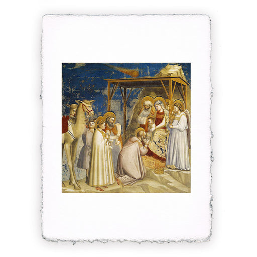 Stampa di Giotto - 13 - Adorazione dei Magi - Cappella degli Scrovegni