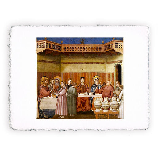 Stampa di Giotto - 19 - Nozze di Cana - Cappella degli Scrovegni
