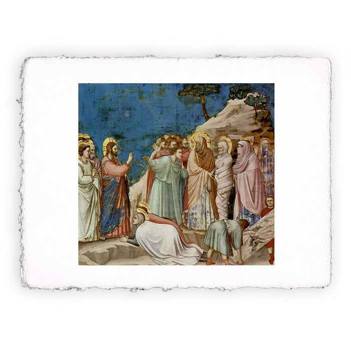Stampa di Giotto - 20 - Resurrezione di Lazzaro - Cappella degli Scrovegni