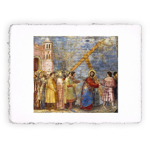 Stampa di Giotto - 26 - Salita al Calvario - Cappella degli Scrovegni