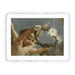 Stampa di Giambattista Tiepolo - Angelo con corona di gigli