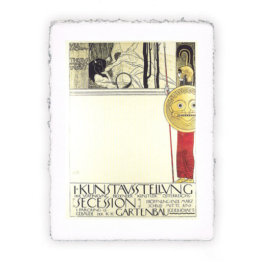 Stampa di Gustav Klimt - Manifesto di Klimt per la rivista Ver Sacrum