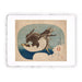 Stampa di Katsushika Hokusai - Falcone in volo