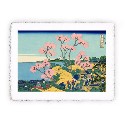 Stampa di Katsushika Hokusai - Il Fuji da Gotenyama a Shinagawa sul Tokaido
