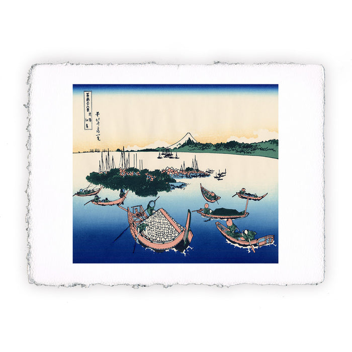 Stampa di Katsushika Hokusai - Isola Tsukada nella provincia di Musashi