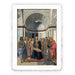 Stampa di Piero della Francesca Madonna col Bambino e santi, angeli e Federico da Montefeltro (Pala di San Bernardino) - 1472-1474