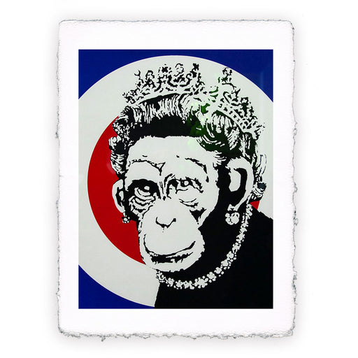 Stampa di Banksy - Monkey Queen