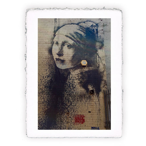 Stampa di Banksy - The girl with the pierced eardrum